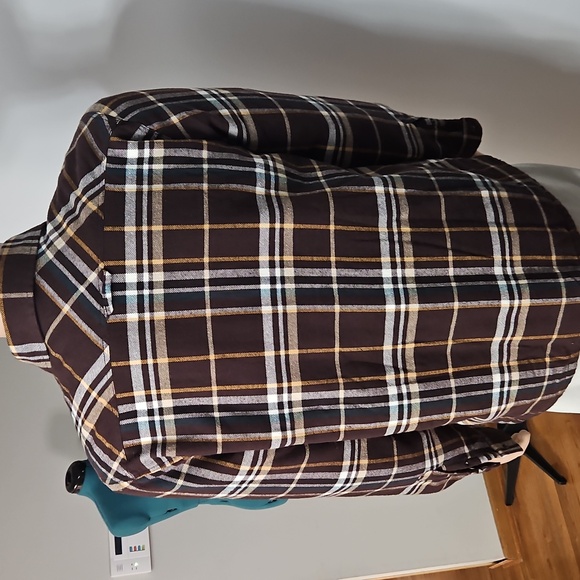 Sun + Stone Brown SHEARING Plaid Shirt - Picture 8 of 15